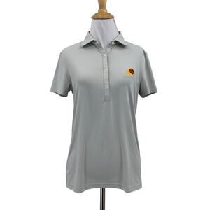 Ring Of Honor Polo Shirt Women S Small Grey Short Sleeve Phoenix Suns Golf Top